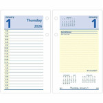 At-A-Glance QuickNotes Loose-Leaf Desk Calendar Refill - Standard - Julian Dates - Daily - 12 Month - January 2026 to December 2026 Product Image 