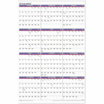 At-A-Glance Recycled Yearly Wall Calendar 24" x 36" English - Extra Large - Julian Dates - Yearly - 12 Month - January 2026 to December 2026 Product Image 