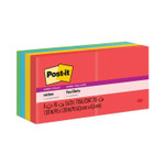 Post-it Super Sticky Notes - Playful Primaries Color Collection - 720 - 2" Flag/Note Width x 2" Flag/Note Length - Square - 90 Sheets per Pad (MMM6228SSAN) Product Image 