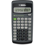Texas Instruments TI-30XA Student Scientific Calculator - 10 Digits - Battery Powered - 6" Height x 3.1" Width x 0.8" Depth - Black Product Image 