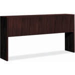 HON 10500 H10534 Hutch - 37.1" Height x 72" Width x 14.6" Depth - Flat Edge - Finish: Mahogany Product Image 