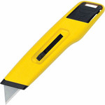 Stanley Classic 99 Utility Knife - 1" Height x 8.5" Width x 3" Length - Retractable, Lightweight - Plastic - Yellow Product Image 