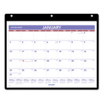 At-A-Glance Monthly Desk Wall Calendar with Jacket, Small, 11" x 8" - Small - Julian Dates - Monthly - 12 Month - January 2026 to December 2026 (AAGSK800) Product Image 