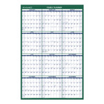 At-A-Glance Vertical Reversible Erasable Wall Calendar - Large - Julian Dates - Yearly - 12 Month - January 2026 to December 2026 (AAGPM21028) Product Image 