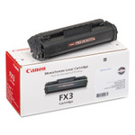 Canon FX-3 Original Laser Toner Cartridge - Black - 1 Each (CNMFX3) Product Image 