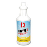 Big D Industries Enzym D Digester Liquid Deodorant, Lemon, 32 oz Bottle, 12/Carton View Product Image