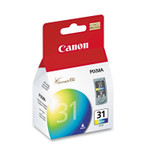 Canon CL-31 Original Inkjet Ink Cartridge - Tri-color - 1 Each - Inkjet - Tri-color (CNMCL31) Product Image 