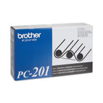 Brother Inkjet Ribbon - Black - 1 Each (BRTPC201) Product Image 