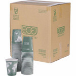 Eco-Products 12 oz World Art Hot Beverage Cups - 12 fl oz - Multi - Paper, Resin - Hot Drink - 50/Pack Product Image 