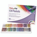 Pentel Arts Oil Pastels (PENPHN50) Product Image 
