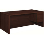 HON 10500 H10585R Pedestal Desk - 29.5" Height x 72" Width x 36" Depth - 2 x Box, File Drawer(s)Right Side - Flat Edge - (HON10585RNN) Product Image 