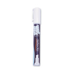 Deflecto Wet Erase Markers - Fine Chisel, Bold Marker Point - White Ink (DEFSMA510V4WT) Product Image 