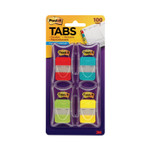 Post-it Tabs - 100 Write-on Tab(s) - 1" Tab Height x 1.50" Tab Width - Red, Blue, Green, Yellow Tab(s) - Tear Resistant, Wear Resistant, Repositionable, Durable (MMM686RALY) Product Image 