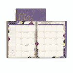 Vienna Weekly/Monthly Appointment Book, Geometric Artwork, 11 x 8.5, Purple/Tan Cover, 12-Month (Jan to Dec): 2026 Product Image 