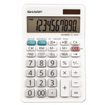Sharp EL-330WB Desktop Calculator, 10-Digit LCD Product Image 