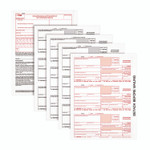 TOPS 5-part 1099-NEC Tax Forms - 5 Part - White - (TOP22993NEC) (TOP22993NEC) Product Image 