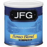 JFG Bonus Blend Coffee - Compatible with French Press - Medium/Dark - 30.6 oz Per Canister - Bonus Blend (NCF100413) Product Image 