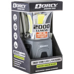 Dorcy 2000 Lumen 4D Multi-function Lantern - 2000 lm Lumen - 4 x D - Battery - Impact Resistant, Weather Resistant, Water Resistant - Gray, Silver (DCY413119) Product Image 