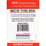 microMICR MICR Laser Toner Cartridge 89A (CF289A) - Black - 1 Each (MCMMICRTHN89A) Product Image 