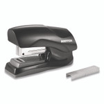 Bostitch Half Strip Flat Clinch Stapler - Staples Upto 40 Sheet - Holds Upto 105 Staple - Half Strip - Black - Plastic, Rubber (BOSB175BLK) Product Image 