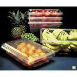 Rubbermaid Commercial 3.5-Gallon Food/Tote Box - External Dimensions: 18" Length x 12" Width x 6" Height - 3.50 gal - Snap Lock Closure - Stackable - Polycarbonate (RCP330900CLR) Product Image 