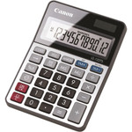 Canon LS-122TS 12-digit LCD Basic Calculator - Dual Power, Solar, Battery Powered, Angled Display, Replaceable Battery - 12 Digits - LCD - Battery/Solar Powered - 0.9" Height x 4.2" Width x 5.9" Length Product Image 