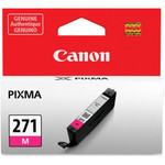 Canon CLI-271 Original Standard Yield Inkjet Ink Cartridge - Magenta - 1 Each - Inkjet - Standard Yield - Magenta (CNMCLI271M) Product Image 