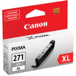Canon CLI-271 Original High Yield Inkjet Ink Cartridge - Gray - 1 Each - Inkjet - High Yield - Gray (CNMCLI271XLGY) Product Image 