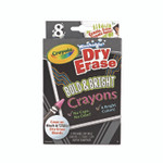 Crayola Odorless Dry Erase Crayons - Bright Assorted (CYO985202) Product Image 