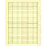 Rediform Computation Pads - Letter - 100 Sheets - Stapled/Glued - Letter - 8 1/2" x 11" Sheet Size (RED42382) Product Image 