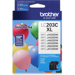 Brother Innobella LC203C High Yield Inkjet Ink Cartridge - Cyan - 1 Each Product Image 