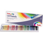 Pentel Arts Oil Pastels - Assorted - (PENPHN25) (PENPHN25) Product Image 