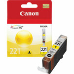 Canon CLI-221Y Original Inkjet Ink Cartridge - Yellow - 1 Each Product Image 