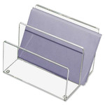Kantek Mini Sorter - 4" Height x 4.12" Width x 6.25" Depth - Desktop - Clear - Acrylic (KTKAD50) Product Image 