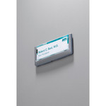 DURABLE Click Sign - 6.8" Width x 3" Height x 0.6" Depth - Rectangular Shape - Wall Mountable, Door-mountable - Indoor - Plastic (DBL497637) Product Image 