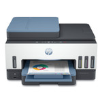 HP 7602 Wireless Smart Tank Inkjet Multifunction Printer - Color - White - Copier/Fax/Printer/Scanner - 4800 x 1200 dpi Print - Automatic Duplex Print (HEW28B98A) Product Image 