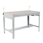 Safco Precision Drafting Table Base - Enamel Four Leg Base - (SAF3962GR) Product Image 