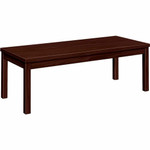HON H80191 Coffee Table - Rectangle Top - 48" Table Top Width x 20" Table Top Depth x 1.13" Table Top Thickness - 16" Height - Mahogany Laminate - Particleboard Product Image 