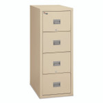 FireKing Patriot Series 4-Drawer Vertical Fire Files - 17.7" Width x 31.6" Depth x 52.8" Height - (FIR4P1831CPA) Product Image 