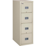 FireKing Patriot Series 4-Drawer Vertical Fire Files - 20.8" Width x 31.6" Depth x 52.8" Height - (FIR4P2131CPA) Product Image 