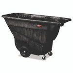 Rubbermaid Commercial Structural Foam Tilt Dump Truck - 850 lb Load Capacity - (RCP9T14BLA) Product Image 