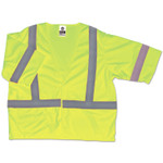 Ergodyne Class 3 Lime Economy Vest - 2-Xtra Large/3-Xtra Large - (EGO22027) Product Image 