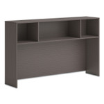 HON Mod HLPLDH66 Hutch - 39.8" Height x 66" Width x 14" Depth - Finish: Slate Teak - (HONLDH66LS1) Product Image 