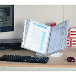 DURABLE Desk Reference System with Display Sleeves - Desktop - (DBL535810) Product Image 