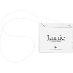 Business Source Elastic Cord Hanging Name Badges - 4" Width x 3" Height - (BSN01615) Product Image 