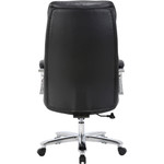 Lorell Big & Tall High-Back Chair - Bonded Leather Seat Material - (LLR67004) Product Image 
