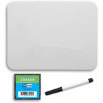 Flipside Magnetic Dry Erase Board Set Class Pack - 9" (0.8 ft) Width x 12" (1 ft) Height - White Surface - Rectangle - Magnetic Product Image 
