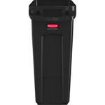 Rubbermaid Commercial Slim Jim 16-Gallon Vented Waste Containers - 16 gal Capacity - (RCP1955959CT) Product Image 