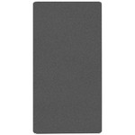 Lorell DIY Frameless Corkboard - 36" Board Height x 18" Board Width - Gray Cork Surface - Frameless - Aluminum Frame Product Image 