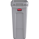 Rubbermaid Commercial Slim Jim Vented Container - 16 gal Capacity - (RCP1971258CT) Product Image 